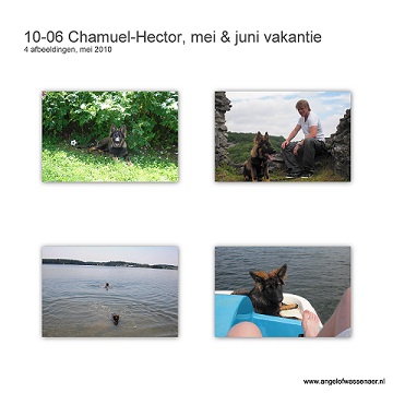 Chamuël-Hector op vakantie